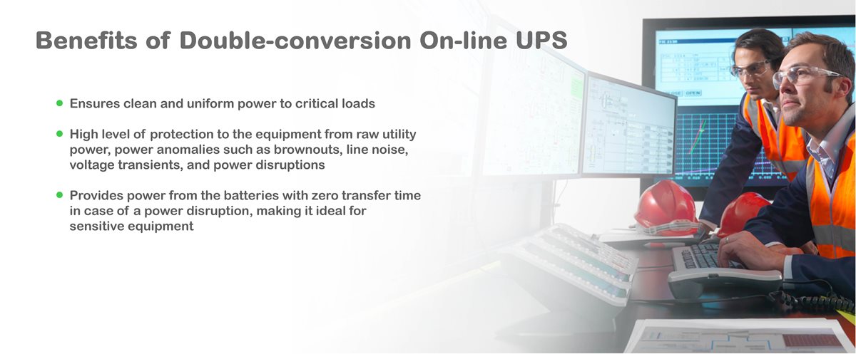 Employees working in an industrial environment on desktops