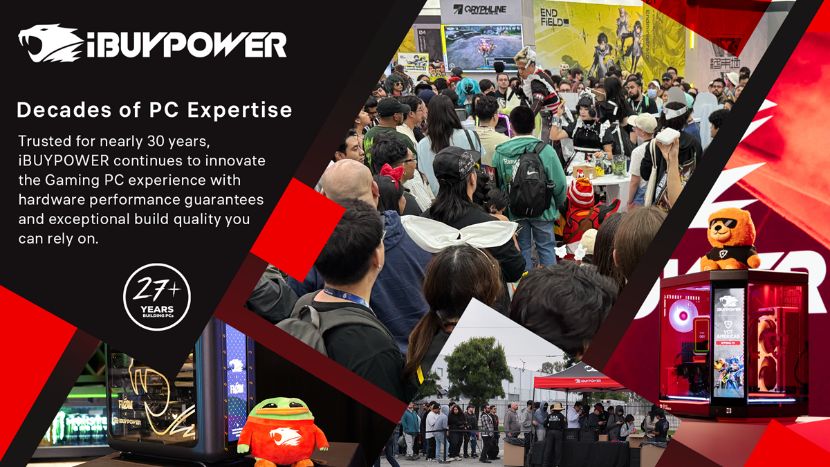iBUYPOWER is proud to build the best Gaming PC computer desktops for over 25 years now thanks to top tier PC component brands and service.