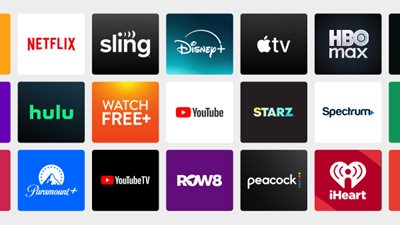 VIZIO OS, Built-in smart platform, top tier apps