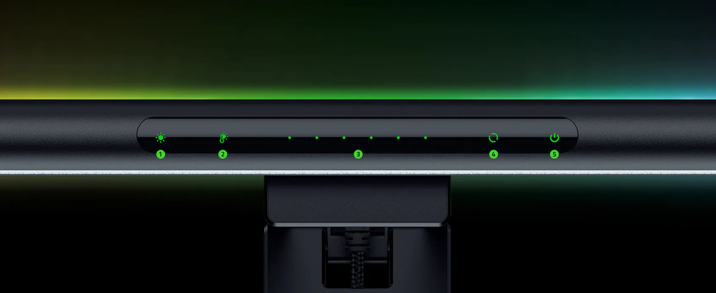 その他 Razer Aether Monitor Light Bar Amazon.com: Razer Aether Monitor LED Light Bar: Front & Back