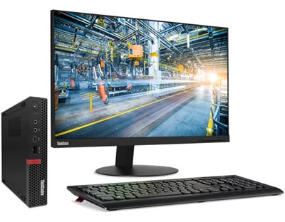 Lenovo ThinkCentre M75q-1 Tiny Desktop Computer Ryzen 5 3400GE 8GB