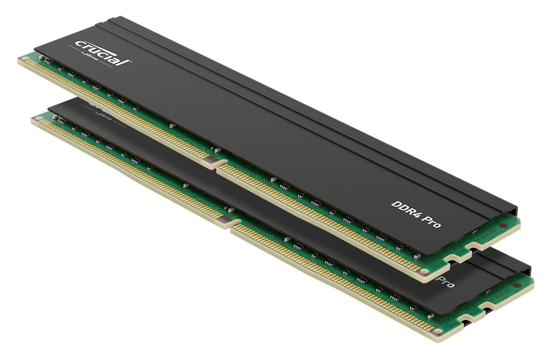 x 25600) DDR4 Crucial Desktop Pro (PC4 32GB Memory CP2K16G4DFRA32A Model (2 RAM PC 288-Pin 3200 16GB)
