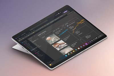 Une tablette classique