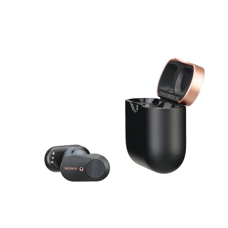 オーディオ機器 ヘッドフォン Sony WF-1000XM3 True Wireless Noise-Canceling Bluetooth Wireless Earbuds-  Black