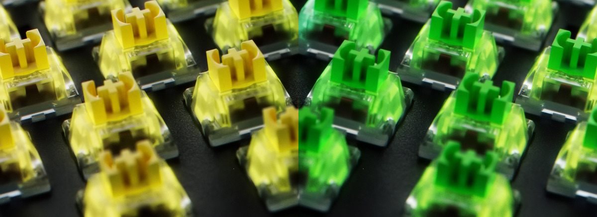 RAZER™ YELLOW MECHANICAL SWITCHES