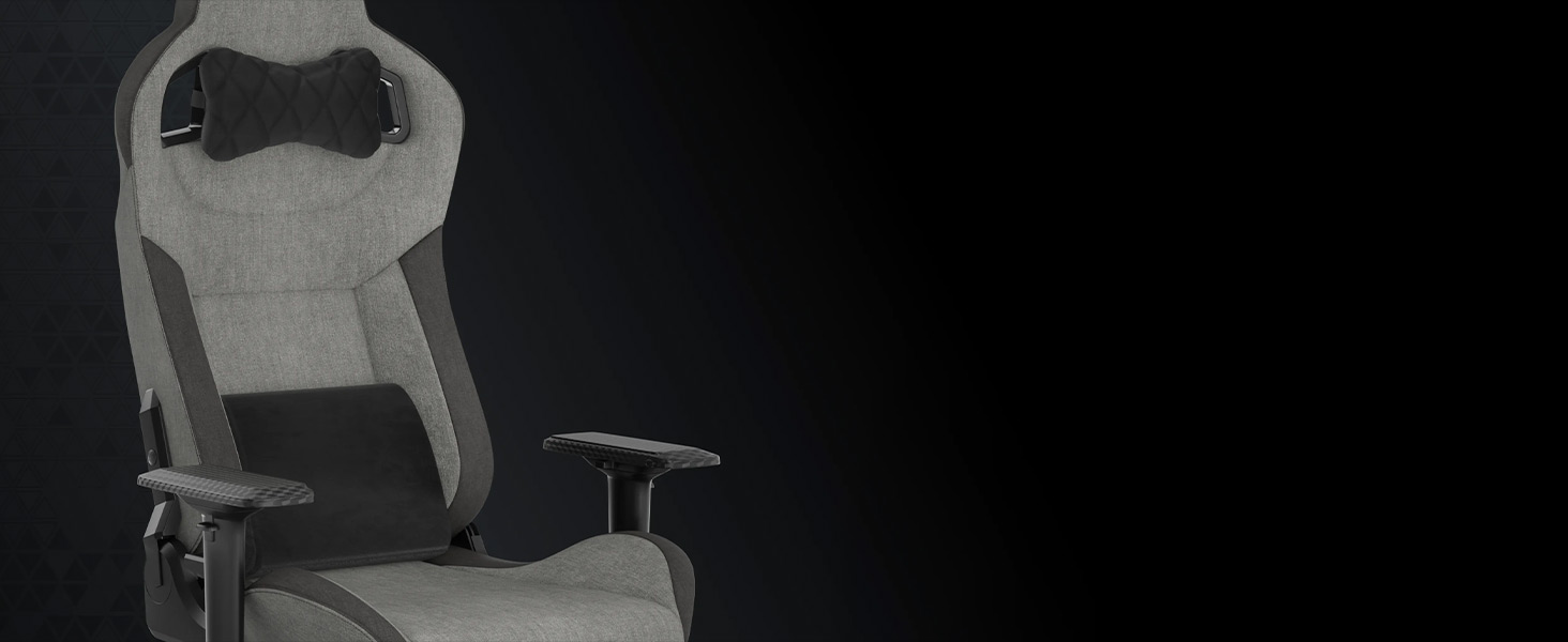 Corsair Chaise de gaming T3 Rush (2023) Gris - CF-9010056-WW 