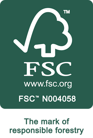 FSC logo (FSC N004058), The mark of responsible forestry