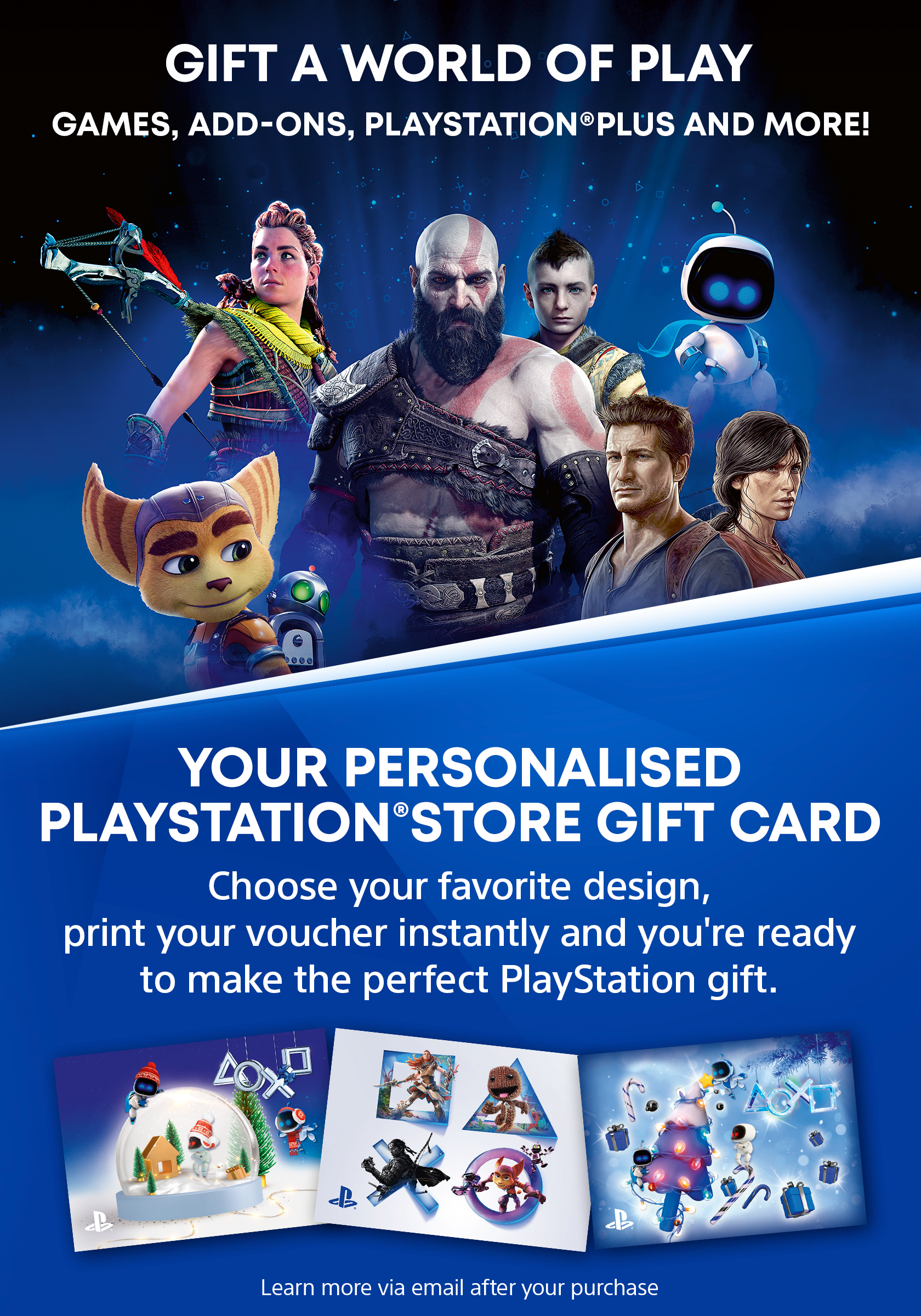 playstation gift card physical