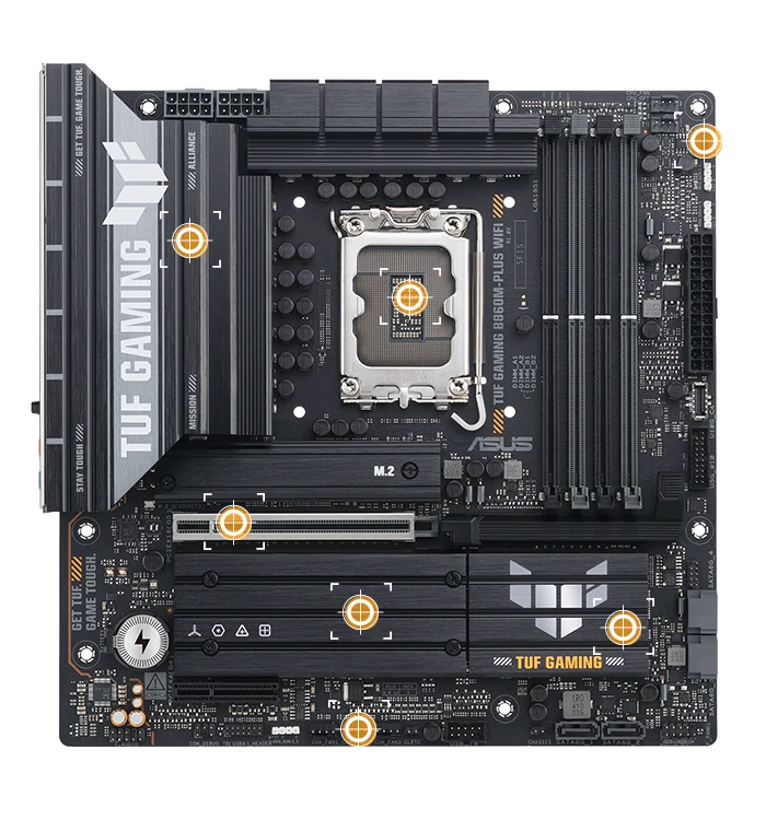 ASUS B860M-Plus TUF Gaming WiFi Intel LGA 1851 microATX
