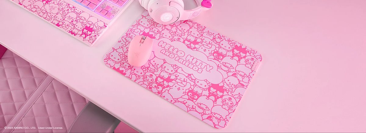 RAZER GIGANTUS V2 MEDIUM HELLO KITTY® AND FRIENDS EDITION