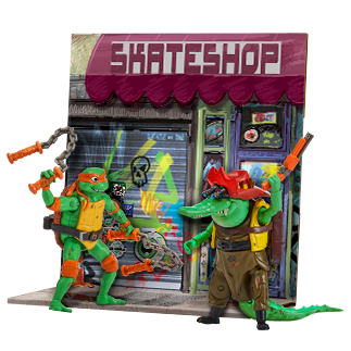 Mikey Mart　2脚 Teenage Mutant Ninja Turtles x ClogTwo Urban Combat