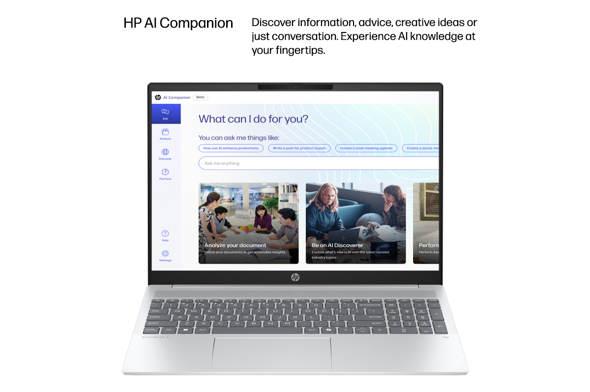 HP AI Companion tool