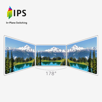 IPS & Wide Viewing Angle