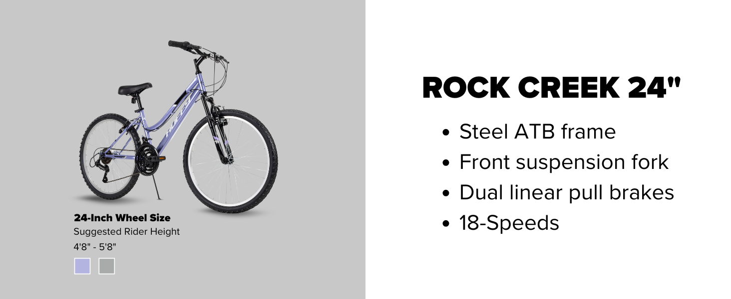 18 Frame 26 Wheels Height Huffy 26-inch Blue Rock Creek Men's