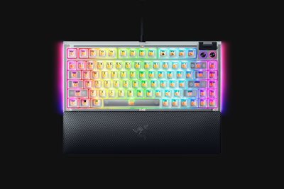 Razer Blackwidow V4 75% Wired Mechanical Orange Switch Gaming