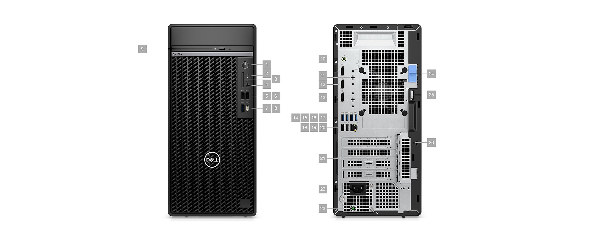 Dell OptiPlex 7010 MFF Desktop Computer - 13th Gen Intel Core i7