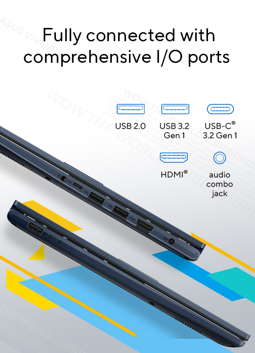 Fully connected with comprehensive I/O ports