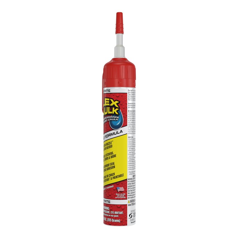 Flex Caulk All Purpose Clear 3 oz Pressurized Can, Trigger Flow