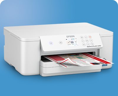 Printer printing a report