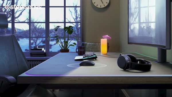 thumbnail video image 3 of SteelSeries - Rival 3 Lightweight Wireless Optical Gaming Mouse with Brilliant Prism RGB Lighting - Black, 3 of 17