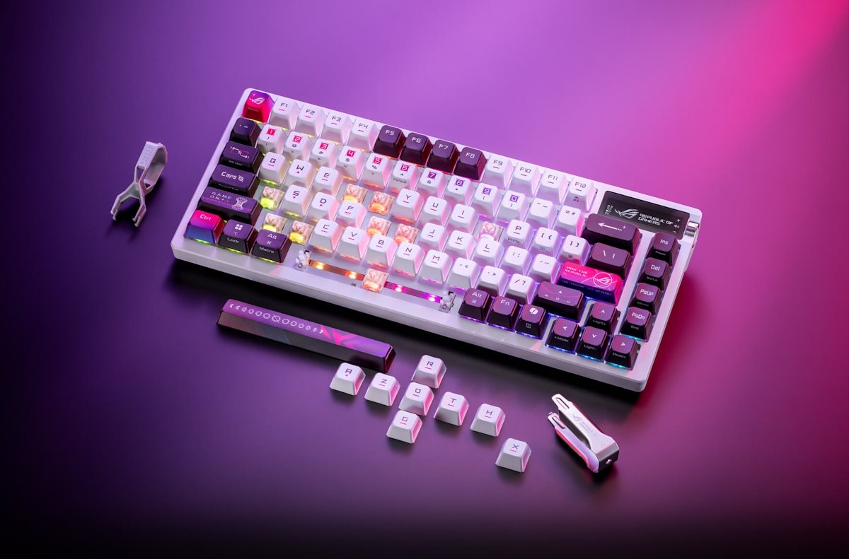 ROG Azoth X 75% custom gaming keyboard - hot-swappable ROG NX V2