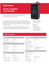 CyberPower ST425 Standby UPS - Datasheet