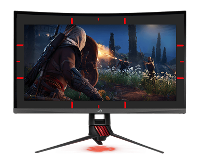 ASUS ROG Strix 31.5” 1440P Curved Gaming Monitor (XG32VQ) - QHD