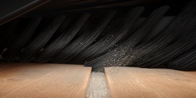 Bristled Rubber Brush