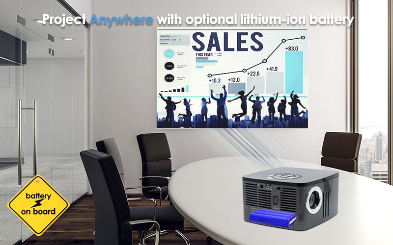 AAXA P7 Pico Projector - Native 1080P Full HD Pico Projector