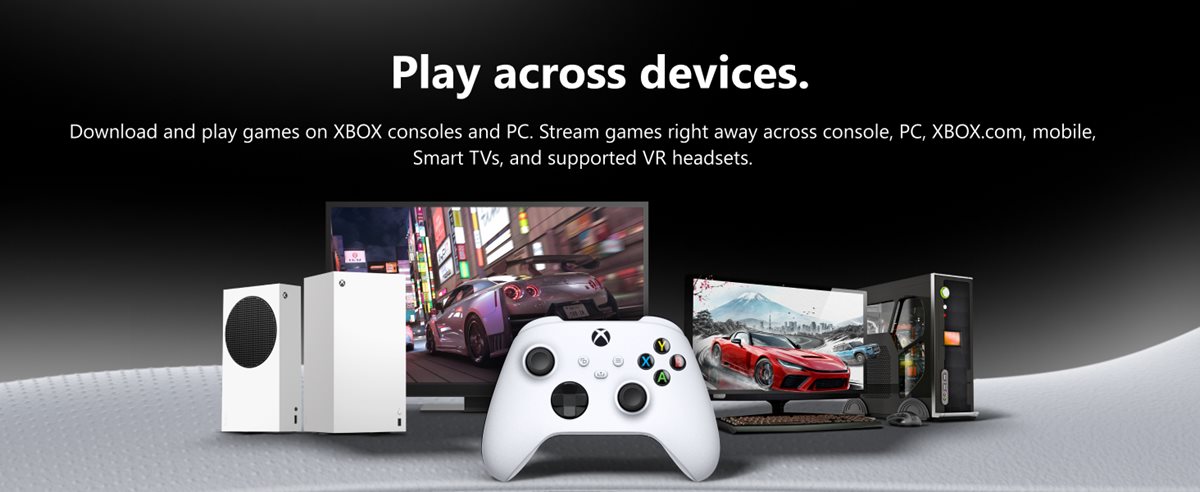 Play across devices.