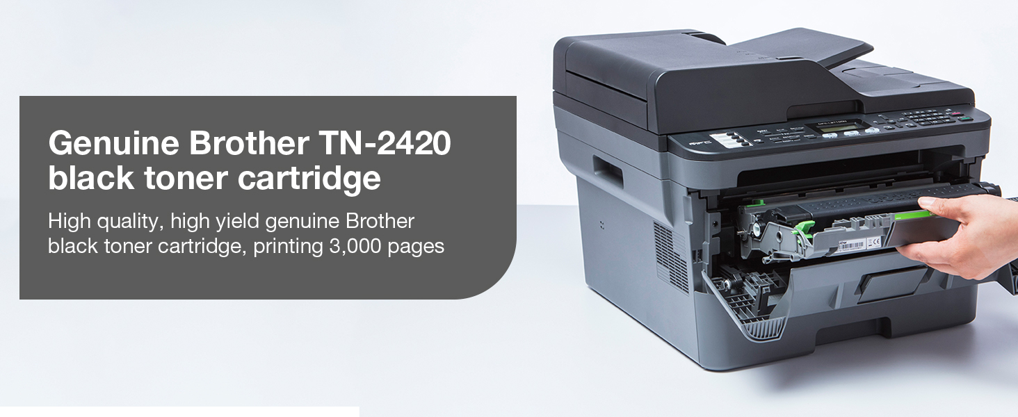 Brother TN2420 Toner Cartridges Twin Pack High Yield Black TN2420TWIN -  Hunt Office Ireland