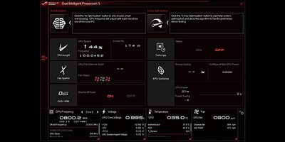 ROG BIOS og overclocking