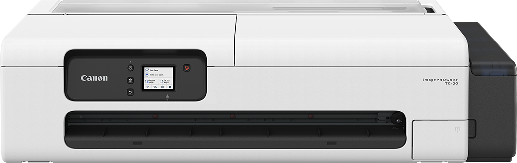 Canon imagePROGRAF TC-20 printer.