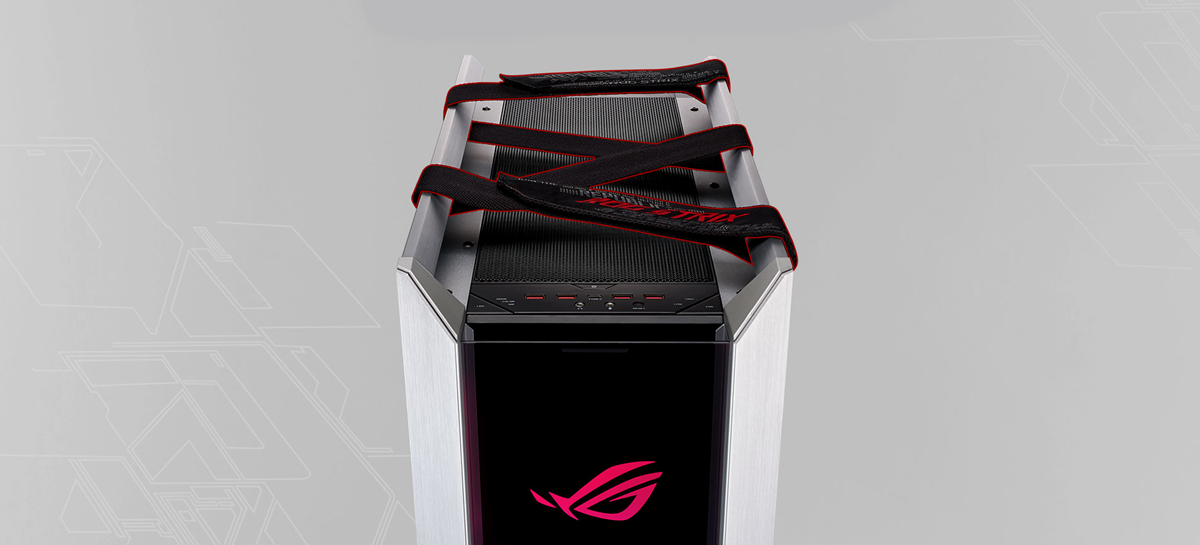 Корпус ASUS ROG Strix Helios. Корпус ASUS ROG Strix Helios gx601. ASUS ROG Strix Helios Case White Edition. Корпус Рог стрикс.