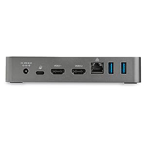 USB-C Dock - Dual Monitor 1080p HDMI Laptop Docking Station - 65W Power  Delivery - 1x USB-C, 3x USB-A, Ethernet - Dual Video Display USB 3.1 Gen 1