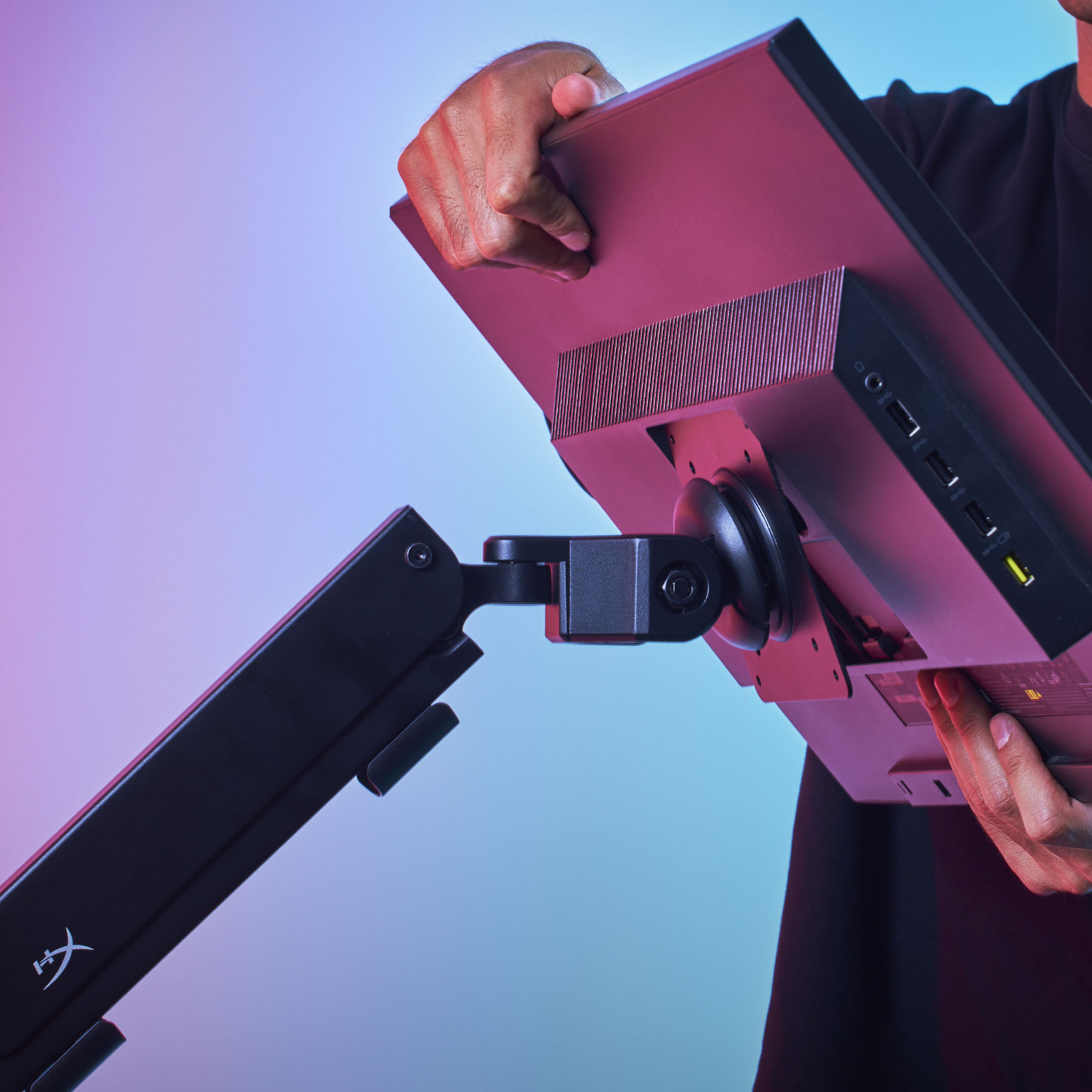 HyperX Mounting Arm for Monitor Display Black 66X82AA - Newegg.com