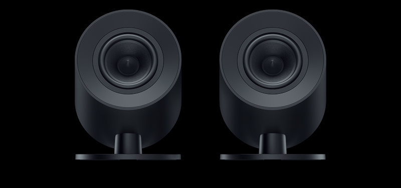 Razer Nommo V2 X Full Range 2.0 PC Gaming Speakers (2 Piece) Black
