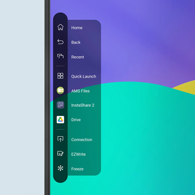 Shortcuts on the side