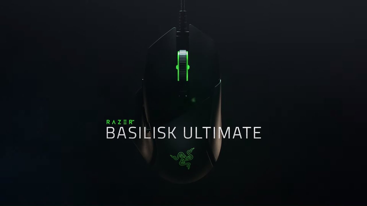 Razer Basilisk Ultimate HyperSpeed Wireless Gaming Mouse w 