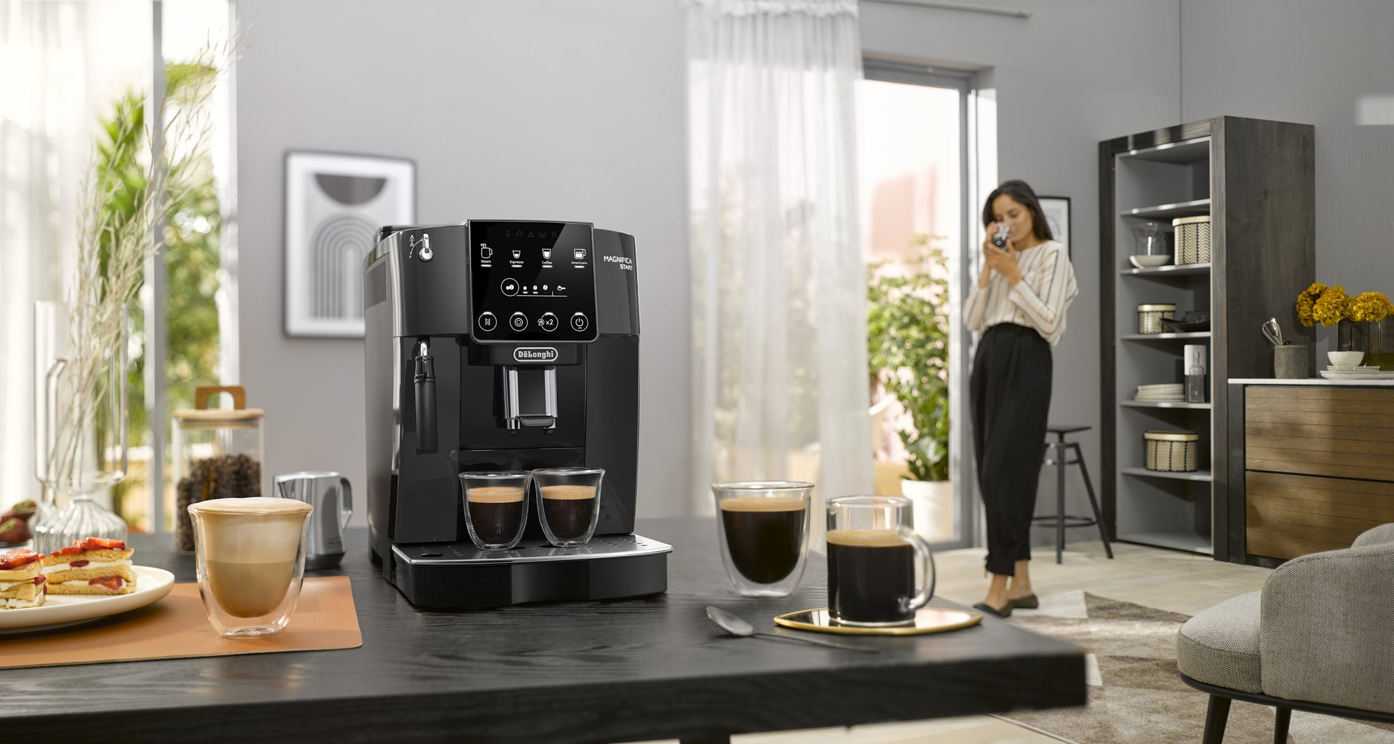 Buy De'Longhi Magnifica Start Bean to Cup Coffee Machine, Coffee machines