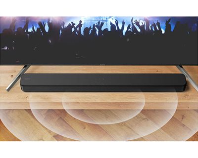 Sony HTS100F 2.0 Channel Soundbar with Bass Reflex Speaker Black