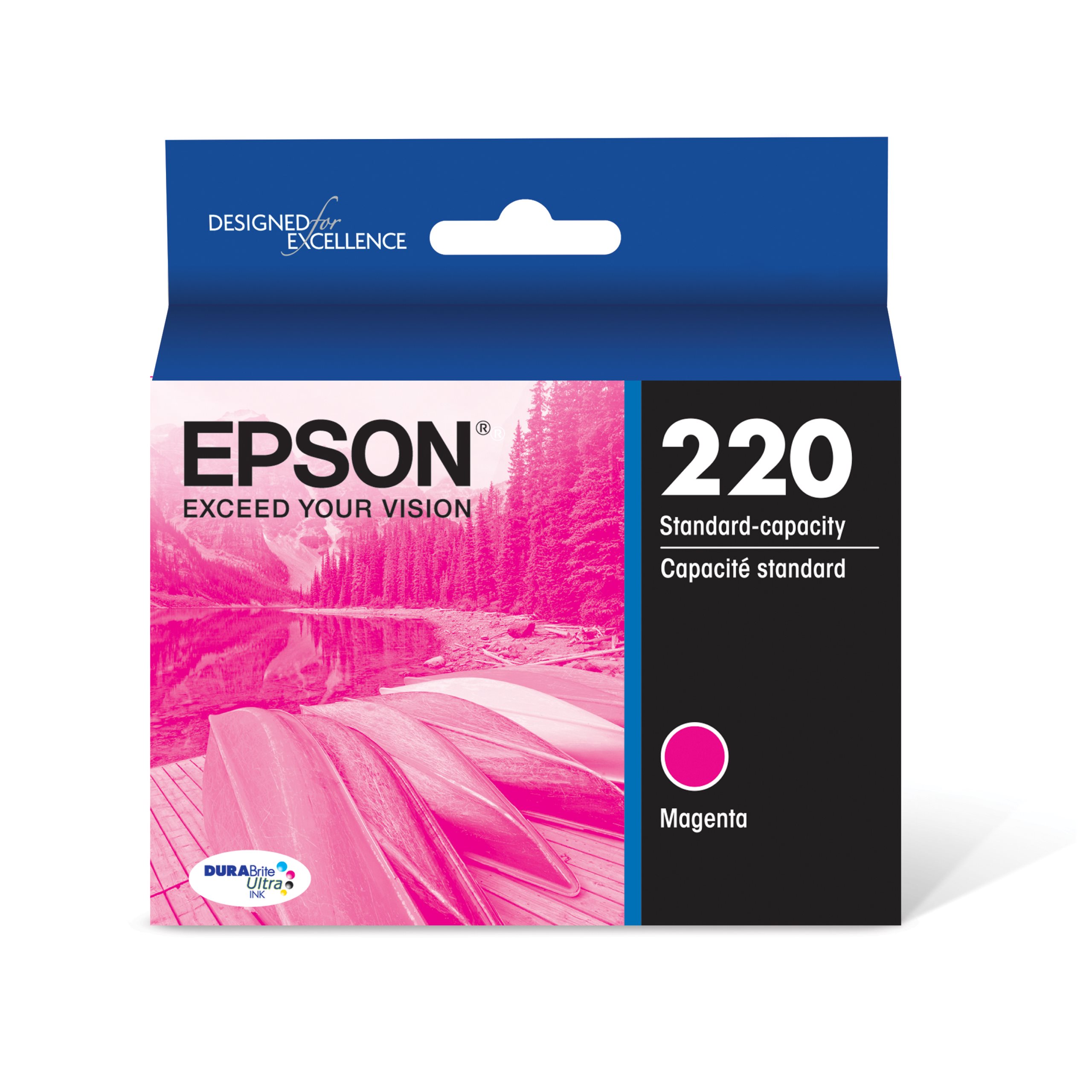 EPSON 220 DURABrite Ultra Ink Standard Capacity Magenta Cartridge