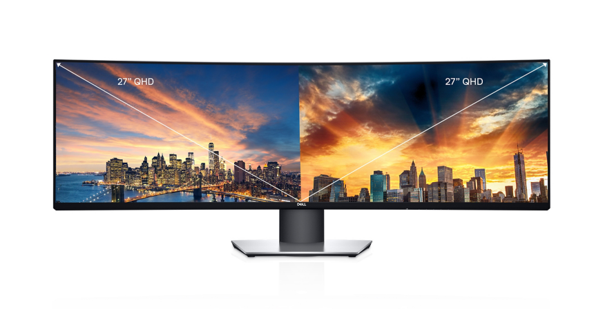 Dell UltraSharp U4919DW - LED monitor - curved - 49