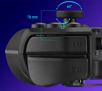 Mekanisk kontakt til ansigtsknapper og D-pad