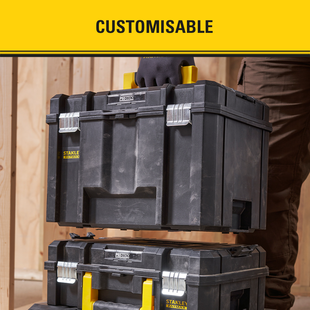 STANLEY® Storage FatMax® PRO-STACK™ Organiser Top Deep Box
