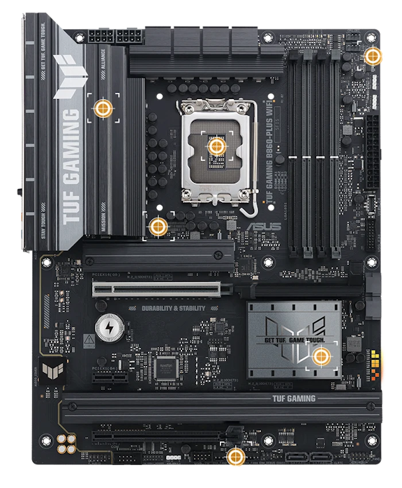 ASUS B860-Plus TUF Gaming WiFi Intel LGA 1851 ATX Motherboard