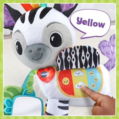 VTech Sensory Safari Baby Learning Toy - Zebra