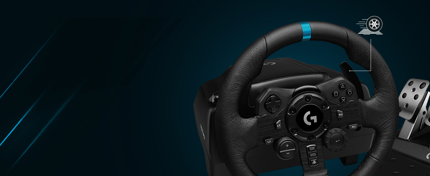 Buy Logitech G923 TRUEFORCE Gaming Steering Wheel - PS4/PS5, PS4  controllers and steering wheels