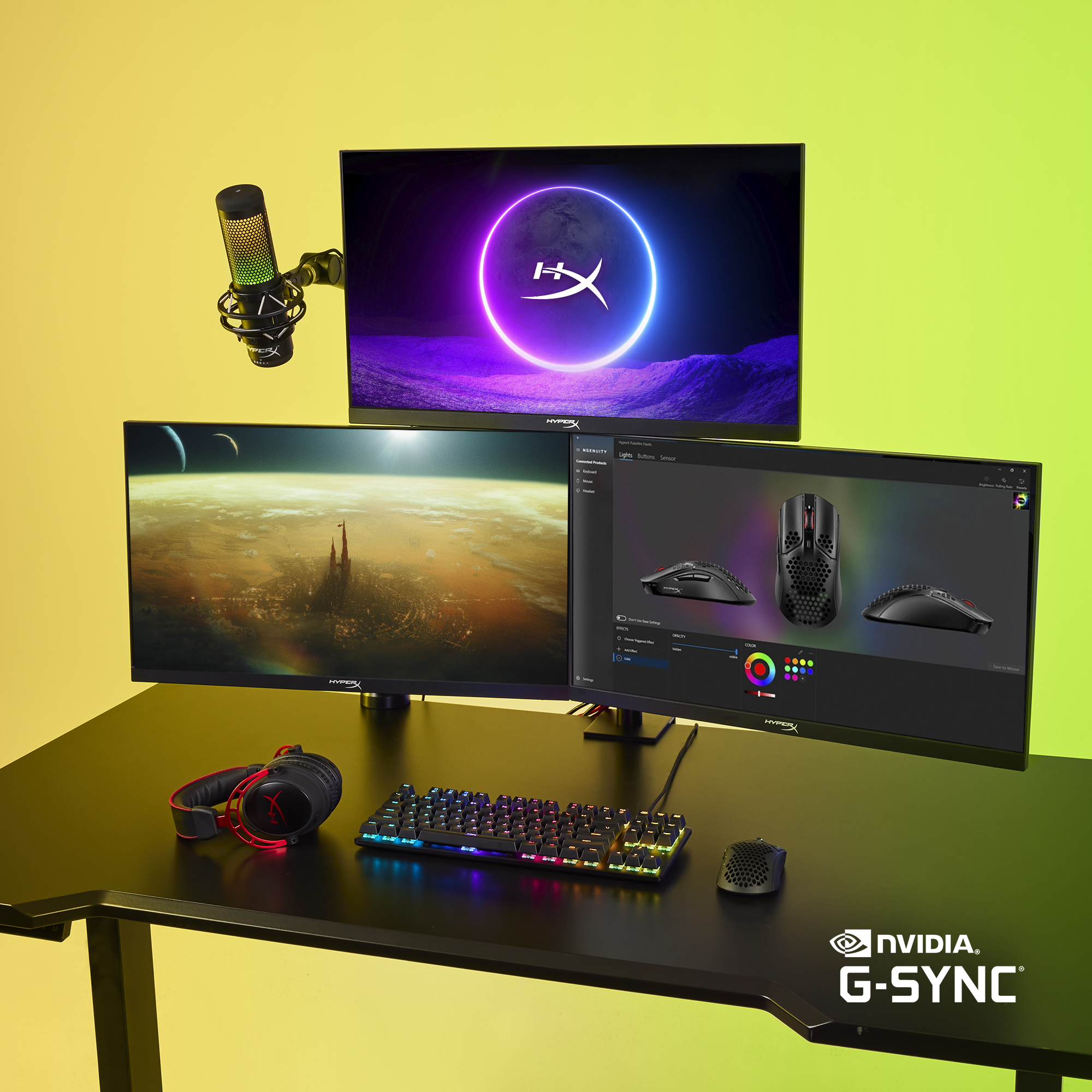 新品展示品 HyperX Armada 25インチモニタ 64V62AA#ABJ