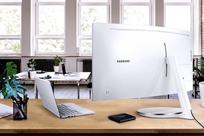 Fully Adjustable Stand and VESA Compatibility